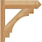 Ekena Millwork Merced Rough Sawn Arts and Crafts Outlooker, Western Red Cedar, 6"W x 20"D x 20"H OUT06X20X20MRC03RWR - alternate 4